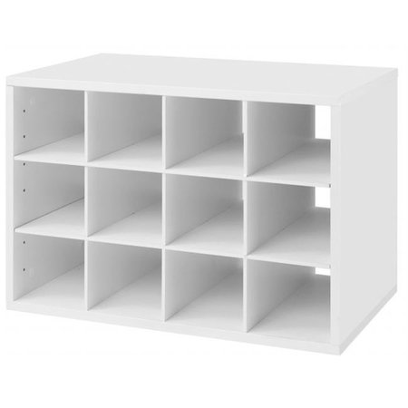 ORGANIZED LIVING Organized Living - Schulte 7315-0424-11 White Shoe Cubby 7315-0424-11